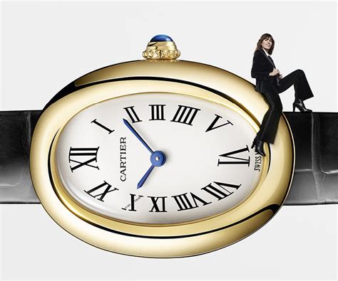 Lou Doillon Is Unveiled As The Face Of Cartier S Baignoire Watch