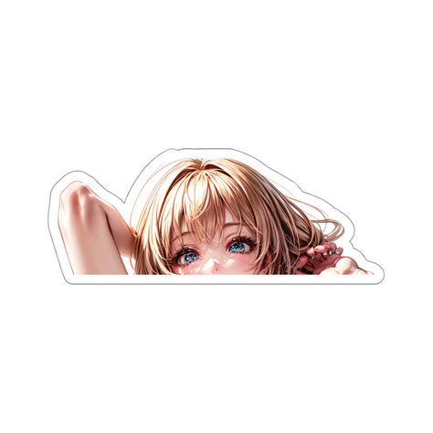Waifu Original Anime Girl Bikini Sticker Kiss Cut Vinyl Decal Etsy Australia