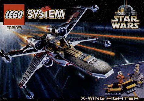 LEGO 7140 X-wing Fighter Instructions, Star Wars