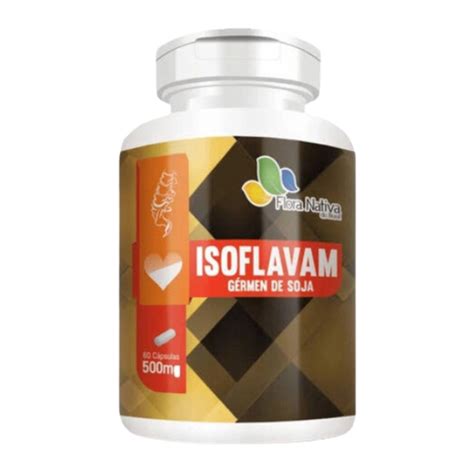 Isoflavam Gérmen de Soja 500mg 90 Cápsulas Flora Nativa