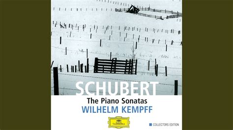 Schubert Piano Sonata No 20 In A Major D 959 II Andantino YouTube