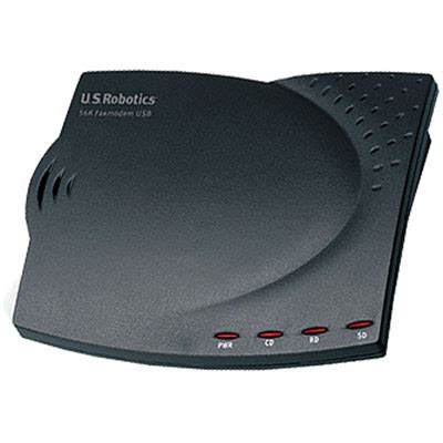 US Robotics 56K Faxmodem USB USR5633B B H Photo Video