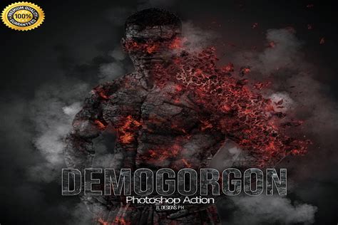 Demogorgon Photoshop Action Graphic By JLDesignsPH Creative Fabrica