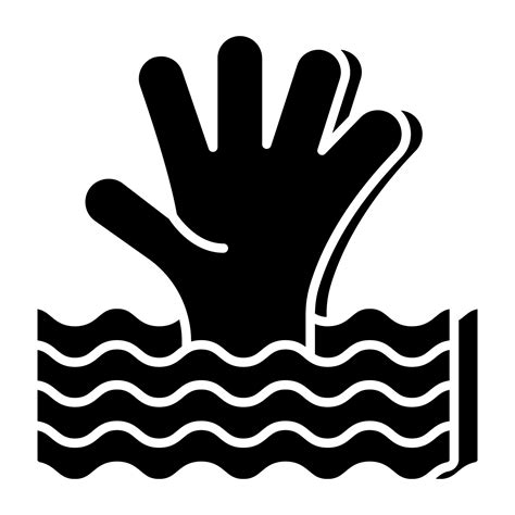 Modern design icon of drowning hand 26376436 Vector Art at Vecteezy