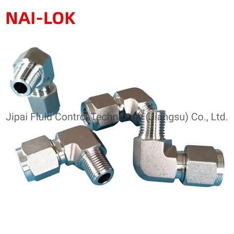 Nai Lok Compression Degree Tube Fittings Stainless Steel Psi