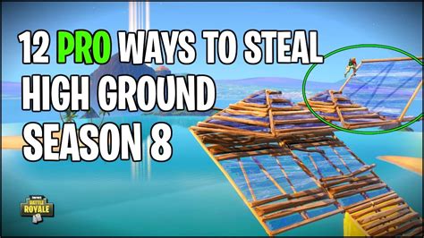 New Fastest Way To Take High Ground Fortnite Tips And Tricks Youtube