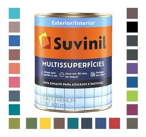 Tinta Ep Xi Cozinhas E Banheiros Ml Cores Fortes Suvinil