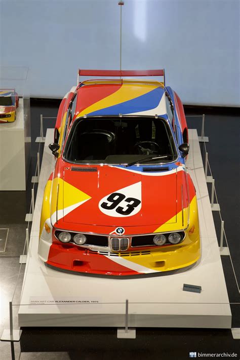 Model Archive For BMW Models BMW 3 0 CSL Alexander Calder Art Car