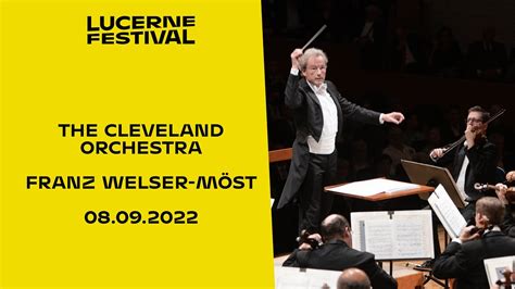 The Cleveland Orchestra Franz Welser M St Youtube