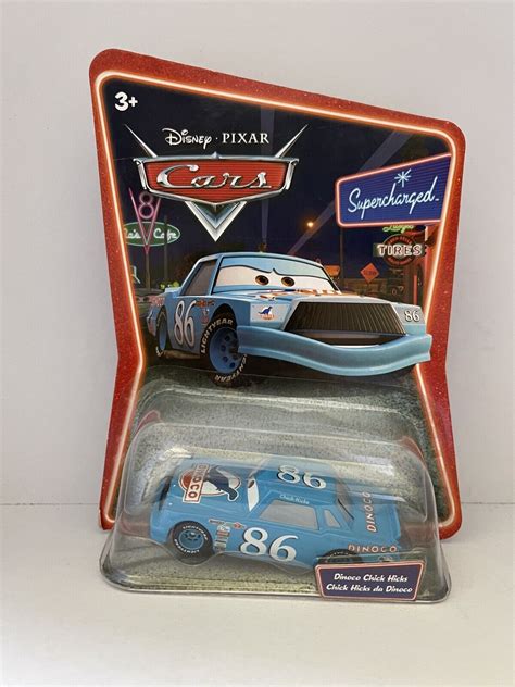 Disney Pixar Cars Supercharged Dinoco Chick Hicks 1st Edition