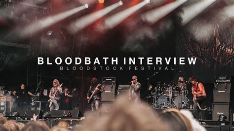 Bloodbath Interview Blackstar At Bloodstock Youtube