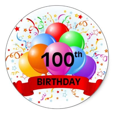 100th birthday clipart - Clipground