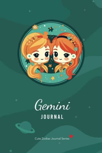 Gemini Journal: Gemini Journal from Cute Zodiac Journal Series, 120 ...