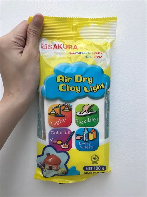 Sakura Air Dry Clay Light G Hobbies Toys Stationary Craft