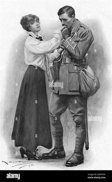 British Soldiers Goodbye Ww1 Black And White Stock Photos And Images Alamy