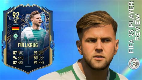 Goal Machine Niclas Fullkrug Team Of The Season Player Review