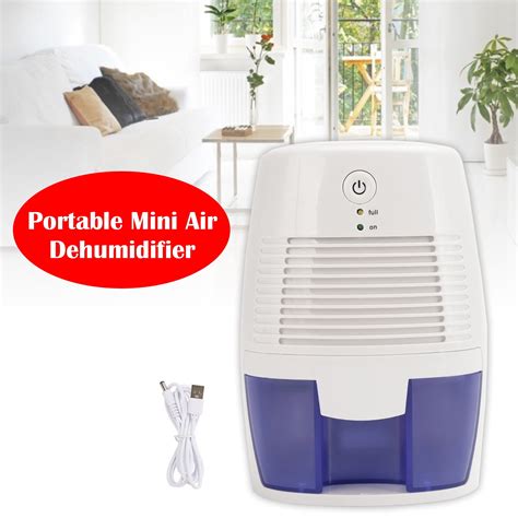 Ml Portable Mini Air Dehumidifier For Damp Mould Moisture In Home