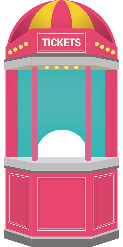 Ticket Booth Clipart