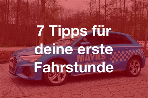 Die Besten Tipps Für Deine Erste Fahrstunde Mayks Fahrschulen