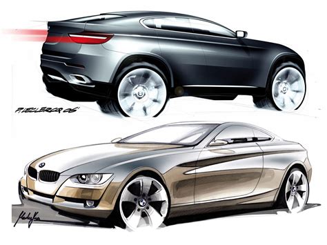 Bmw Design Sketches Car Body Design