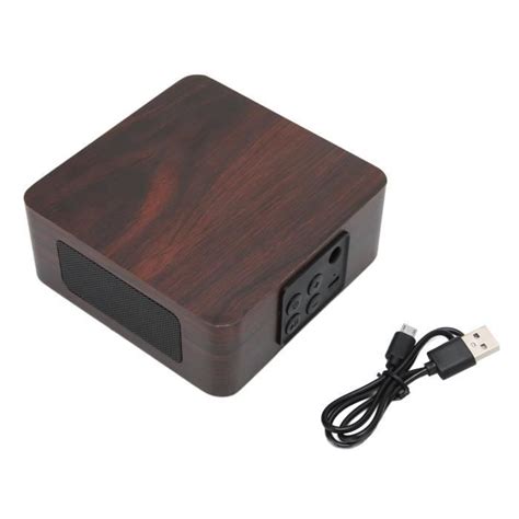 Haut Parleur Bluetooth Q A Subwoofer Stable Portable Retro Haut