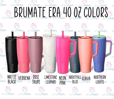 40oz Brumate Era Leakproof Stainless Steel Travel Tumbler Personalized