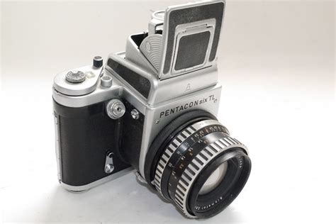 Pentacon Six Tl On Slr With Waist Level Finder Mm F