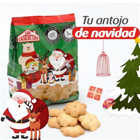 Galletas De Navidad 130gr Las Caseritas