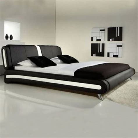 Paris Modern Italian Designer Leather Bed Luxury Leather Beds Beds