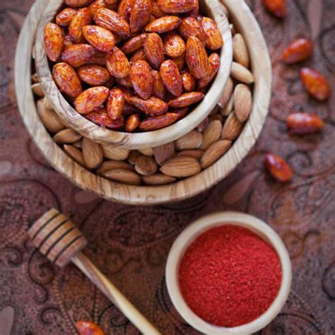 Caramelized Nuts with Honey and Chile Piquin - Recipe Goldmine