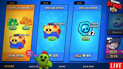 LIVE AM CUMPARAT OFERTA DE PE SHOP JUCAM LA DUO CU ABONATII Brawl