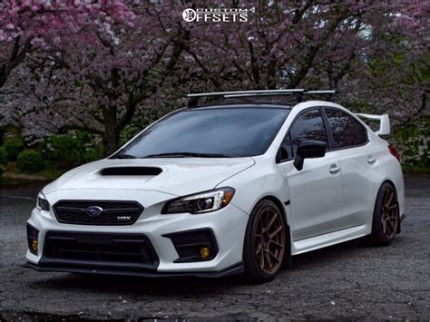 Subaru Wrx Enkei Tsv Tein Custom Offsets