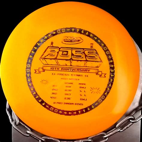 Innova 10 Year Anniversary Star BOSS Golf Disc 175 Item 033 Disc