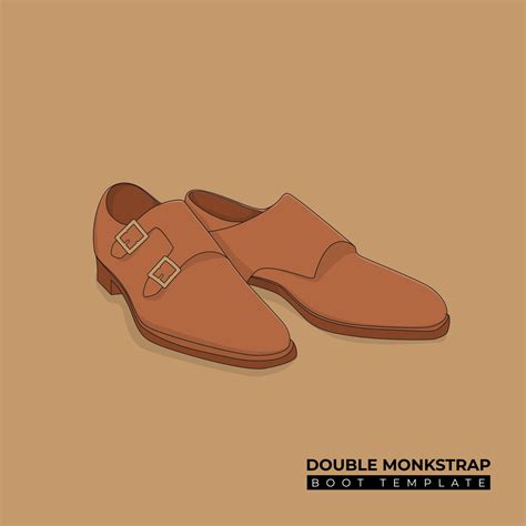 Leather Shoes In Double Monkstrap Model With Cartoon Concept Design For