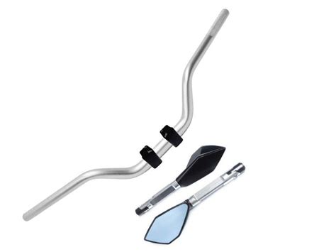 Kit Guidão Naked Retrovisor TM2 Mt 03 Stark Race Guidão de Bicicleta Magazine Luiza