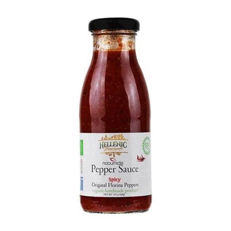 Wholesale Hellenic Treasures Organic Florina Spicy Pepper Sauce