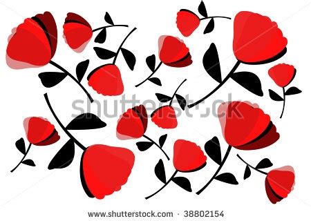 Flower Stock Vector 38802154 : Shutterstock | Flower images ...