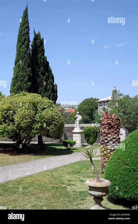 Small Public Garden Part Of The Aqueduct System Where The Alcantara