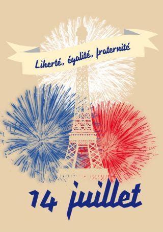 Fête Nationale Française 14 juillet - insted