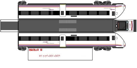 19 1106×549 Tren De Cartón Sobres De Papel Modelos De Trenes