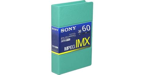 Sony BCT60MX MPEG IMX Video Cassette, Small BCT60MX B&H Photo