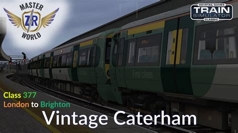 Vintage Caterham London To Brighton Class 377 Train Simulator Classic Youtube