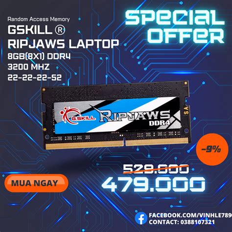 Ram Laptop G Skill Ripjaws Gb Mhz Ddr Gbx F C S Grs