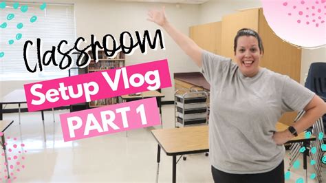 Classroom Setup Part 1 4th Grade Teacher 2022 2023 Youtube