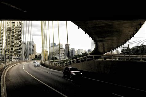 Premium Photo View Of Bridge In City Ponte Estaiada Sao Paulo