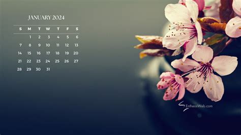 January 2024 Calendar Desktop Wallpaper Good Calendar Idea