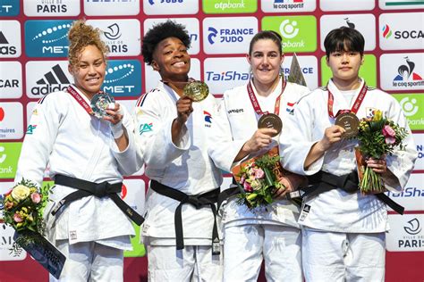 Judo Paris Grand Slam La passe de 6 pour Audrey Tcheuméo qui bat