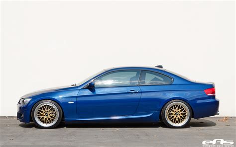 Le Mans Blue Bmw E92 335i Hops On Bbs Lm Wheels Autoevolution