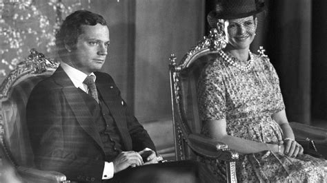 K Nigin Silvia Und K Nig Carl Xvi Gustaf Von Schweden Feiern