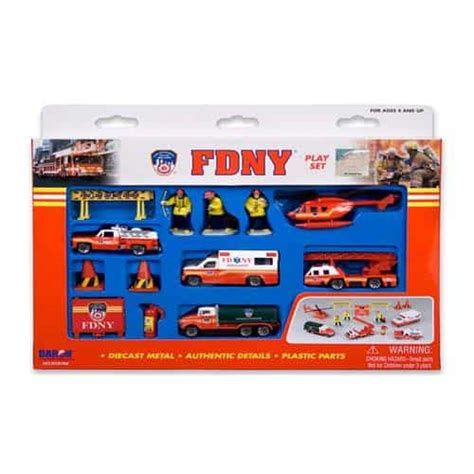 Fdny 13 Piece Vehicle Playset Fdny Shop